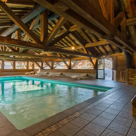 Apartment 3 Pieces Les Saisies Avec Piscine, Parking, 2 Bains - Fr-1-293-352 Hauteluce